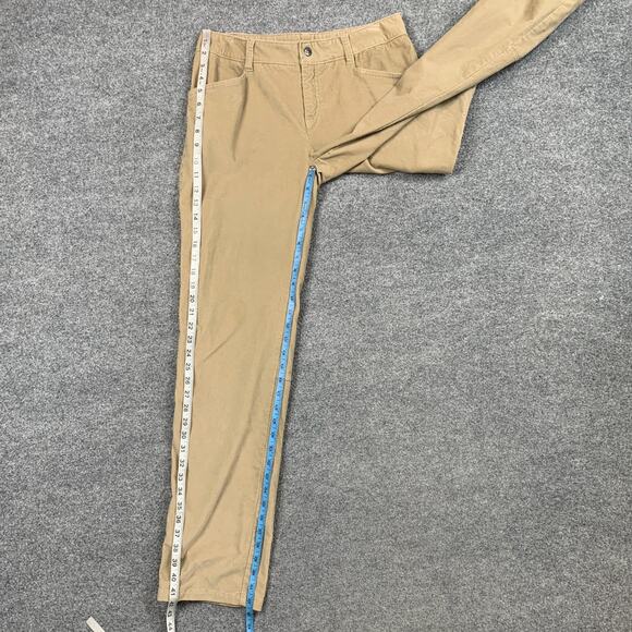 The North Face Pants Women S Small Khaki Convertible Capri Stretch Outdoor - Picture 5 of 12